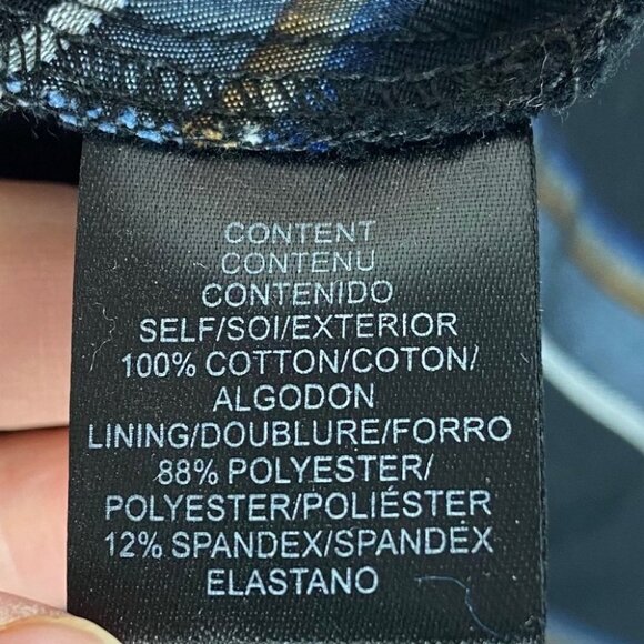 NEW WAYF Korbin Striped Off Shoulder Dress Blue Size Medium Cotton Brand Cutout - Picture 8 of 9